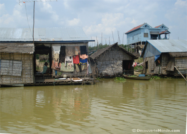 maisons flottantes mekong