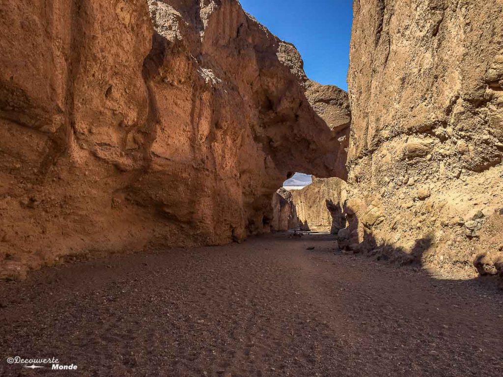 natural bridge randonnée death valley