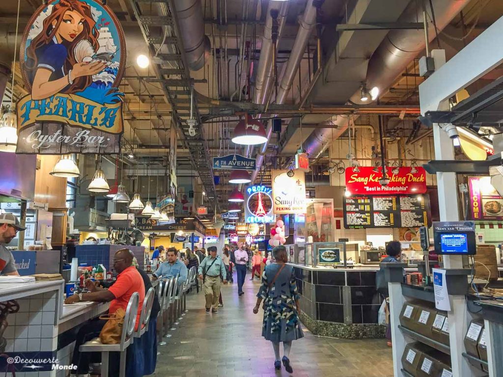 Que faire à Philadelphie et visiter en 10 coups de coeur. Ici au Reading terminal market. Retrouvez l'article ici: https://www.decouvertemonde.com/quoi-faire-a-philadelphie-visiter 