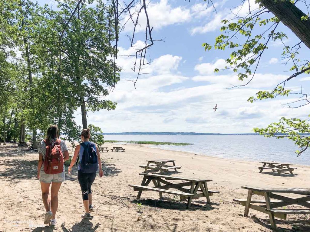 Randonnée au Parc national d'Oka avec la Navette Nature dans mon article Mon été à découvrir le Québec avec la Navette Nature #navettenature #parcnational #sansvoiture #bus #nature #quebec #oka