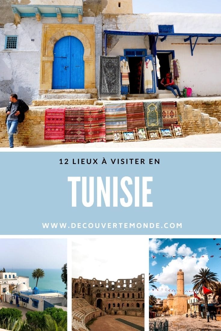 Où aller en Tunisie et quoi faire : mon itinéraire de voyage en 12 lieux à visiter en Tunisie | quoi faire en Tunisie | où aller en Tunisie | voyage en Tunisie | visiter la Tunisie | itinéraire en Tunisie #tunisie #maghreb #afriquedunord #voyage